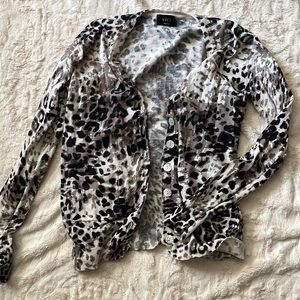 Vici Leopard Cardigan